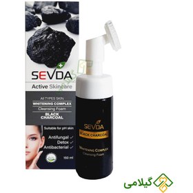 تصویر فوم پاک کننده زغال سودا ( Sevda Cleansing Foam Carbon ) 