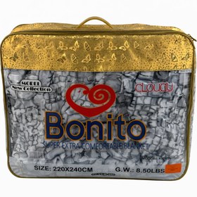 تصویر پتو دو نفره ضخیم ابریشمی ۴ کیلویی دورو برند بونیتو 