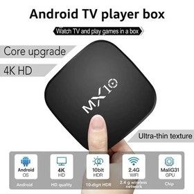 تصویر اندروید باکس MX BOX MX10 رم 4 با حافظه 64 
