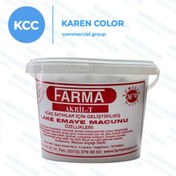 تصویر بتونه سفید 3kg فارما 