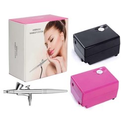 تصویر مینی ایربراش برقی مدل SP-16 میکاپ سیستم MMAKEUP SYSTE AIRBRUSH MAKEUP SYSTEM BEAUTY COMPRESSOR sp-16