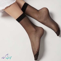 تصویر جوراب دو ربع شیشه ای 20 