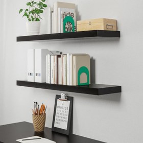 تصویر شلف دیواری ایکیا 110 سانتی متر مدل LACK ikea LACK Wall shelf