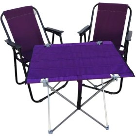 تصویر میز و صندلی سفری مدل G006 تاشو 