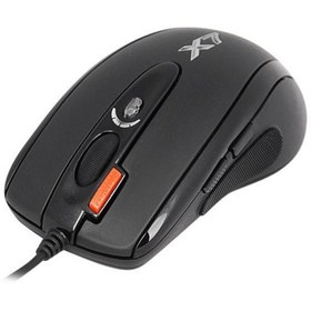 تصویر موس گیمینگ A4TECH X7 X-718BK ا A4TECH X7 X-718BK Wired Gaming Mouse A4TECH X7 X-718BK Wired Gaming Mouse