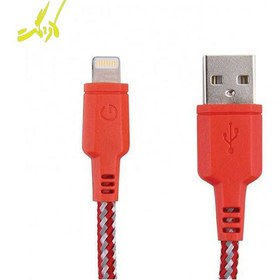 تصویر تبدیل USB به Lightning انرجیا Energea Nylotough با طول 0.16 متر 