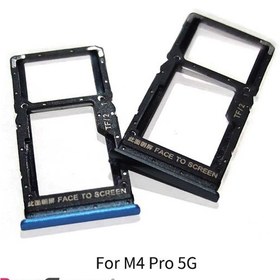 تصویر خشاب کارت حافظه و سیم کارت شیائومی Xiaomi Poco M4 Pro Sim Card Tray Sim Micro Sd Card Tray Xiaomi Poco M4 Pro