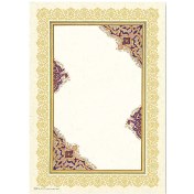 تصویر کاغذ تذهیب کد Y936 (16*35 سانتیمتر) – بسته 5 عددی 