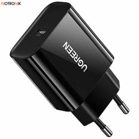 تصویر شارژر دیواری یوگرین 20 وات مدل CD137 10191 UGreen CD137 10191 20Watt Wall Charger