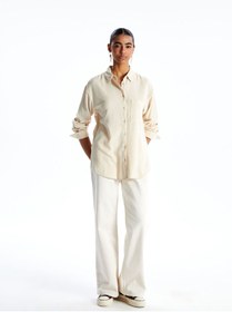 تصویر زنانه - پیراهن مخلوط کوتونی - ال سی وایکیکی - LC Waikiki -- 944383423- اورجینال 