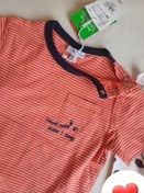 تصویر تیشرت نخی نوزادی برند او وی اس سایزبندی 1تا 3 سال ا OVS brand baby cotton t-shirt, size 1 to 3 years OVS brand baby cotton t-shirt, size 1 to 3 years