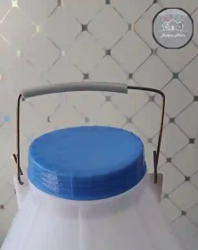 تصویر دبه 6 لیتری دسته فلزی 