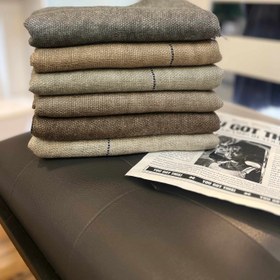 تصویر شال پاییزه - خاکی 