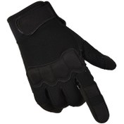 تصویر دستکش موتور سواری اسفنج دار ضربه گیر دار 