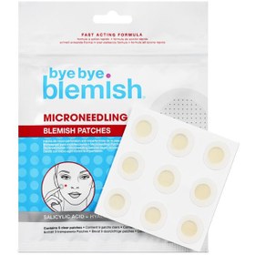 تصویر پچ ضد جوش میکرونیدلینگ بای بای بلمیش byebyeblemish MICRONEEDLING BLEMISH PATCHES 