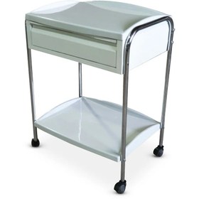 تصویر ترالی پانسمان تک کشو ABS abs dressing trolley