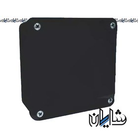 تصویر جعبه تقسیم 10*10 مشکی برق سارو 10 x 10 Black electric power distribution box