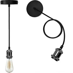 تصویر سرپیچ آویز ادیسونی - مشکی IR-MD08