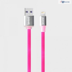 تصویر کابل تبدیل USB به لایتنینگ بیاند مدل BA-500 طول 1 متر ا Beyond BA-500 LED USB To Lightining Cable 1m Beyond BA-500 LED USB To Lightining Cable 1m