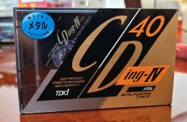تصویر کاست خام متال TDK CDing IV 