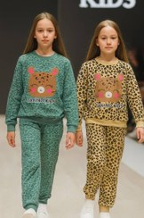 تصویر بلوزو شلوار دخترانه پلنگی 