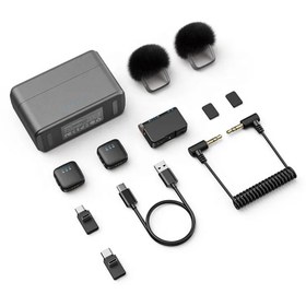 تصویر میکروفن یقهای بیسیم مدل M15 Mini با کیفیت صدای حرفهای