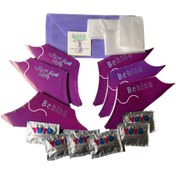 تصویر ابزار ادرار سرپایی6عددی بانوان 