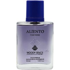 تصویر عطر جیبی زنانه مدل Aliento حجم 30 میلی لیتر وودی سنس Woody Sense Aliento Eau De Parfum For Women 30 ml