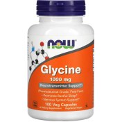 تصویر کپسول گلیسین ناو 1000 میلی‌ گرمیNow Foods Glycine 1000 mg Now Foods Glycine 1000 mg