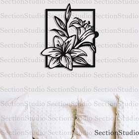 تصویر دیوارکوب گل و طبیعت کد 174 