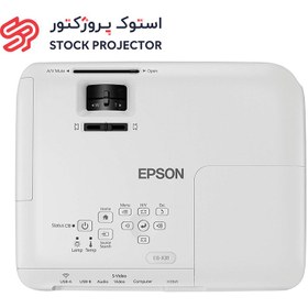 تصویر ویدئو پروژکتور استوک اپسون Epson EB-X31 Epson EB-X31 3LCD XGA Projector