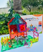 تصویر مگنت تایل سه بعدی 100 تکه 