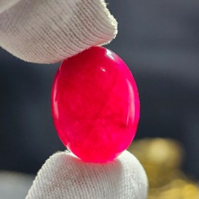 تصویر نگین سنگ جید معدنی کد 35249 