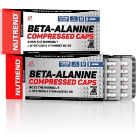 تصویر کپسول بتا آلانین کمپرس کپس ناترند Nutrend BETA-ALANINE COMPRESSED CAPS 