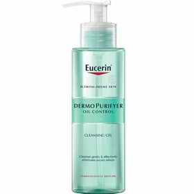 تصویر ژل شستشو کنترل چربی و جوش اوسرین Eucerin ساخت آلمان حجم 200میل 