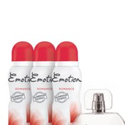 تصویر اسپری دئودورانت زنانه ایموشن مدل Romance ا Emotion deodorant spray for women, Romance model Emotion deodorant spray for women, Romance model