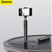 تصویر مونوپاد و سه پایه شاتر دار بیسوس Baseus Fully Folding Selfie Stick SUDYZP-D1S 