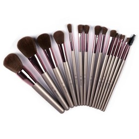 تصویر ست براش 15عددی مدل لویش الگانس بی اچ کازمتیکس Bh Cosmetics 15 Piece Lavish Elegance Brush Set