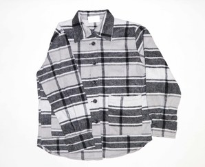 تصویر شکت چهارخونه - آبی 