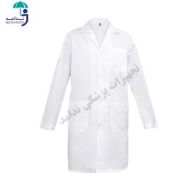 تصویر روپوش پزشکی زنانه کیمیا مدل ۱۱۰ با کیفیت عالی 