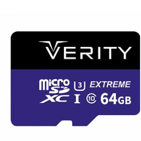 تصویر رم میکرو وریتی Verity 64GB با خشاب 