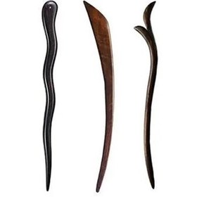 تصویر سه عدد پین مو چوبی (پکیج1) 