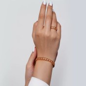 تصویر ست دستبند و انگشتر طرح ونکلیف 