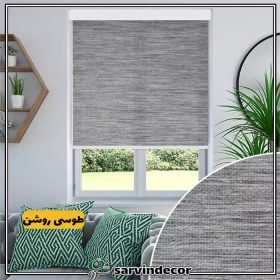 تصویر پرده شید ساده در ۱۴ رنگ 