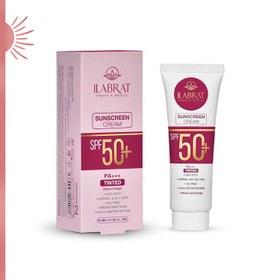 تصویر کرم ضدآفتاب ضدلک رنگی ایلابرت (بژ طبیعی) +SPF50 