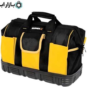 تصویر کیف ابزار برزنتی برند کنزاکس مدل 1854 Kenzax brand canvas tool bag model 1854