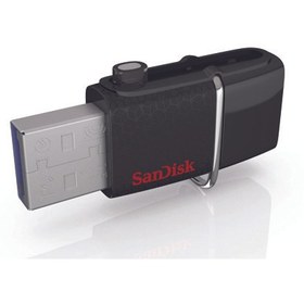 تصویر فلش مموری سن دیسک سری اولترا 128 گیگابایت ا Flash Memory SanDisk Ultra Dual USB Drive 3.0 - 128GB Flash Memory SanDisk Ultra Dual USB Drive 3.0 - 128GB