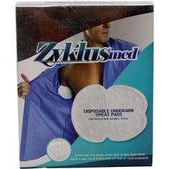 تصویر پد عرق گیر مردانه زیکلاس مد بسته ۲۰ عددی ا Zyklusmed men sweat absorbent pad 20 Piece Zyklusmed men sweat absorbent pad 20 Piece