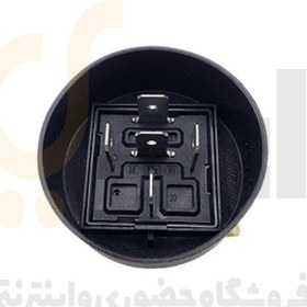 تصویر رله فن کلاهدار (رله گرد) پژو ۴۰۵ و پارس و سمند مجد Electrical components