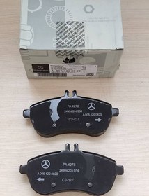 تصویر لنت جلو بنز C200 (2007 TO 2014) FRONT BRAKE PAD FOR BENZ C200